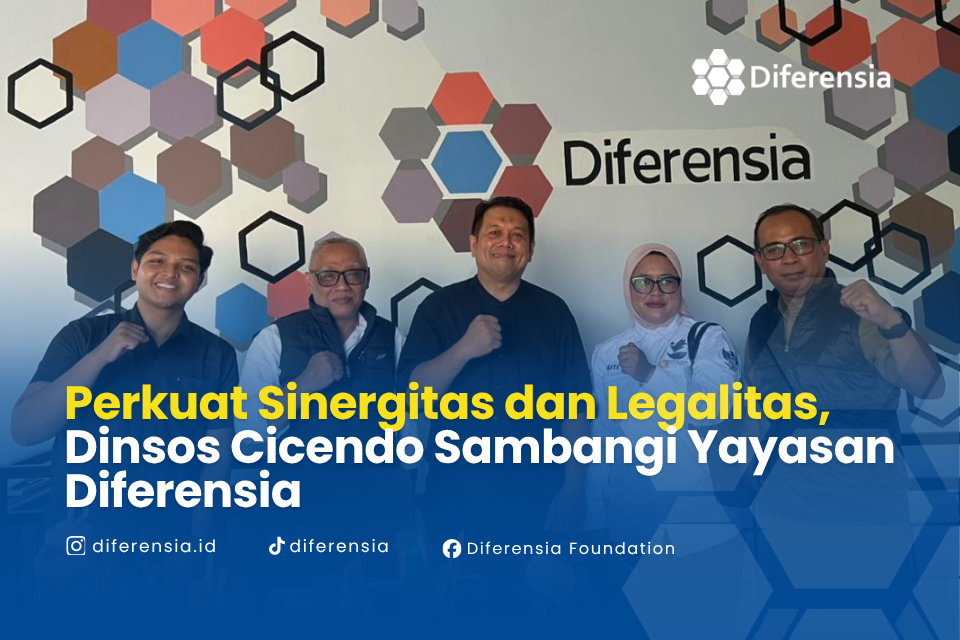 Perkuat Sinergitas dan Legalitas, Dinsos Cicendo Sambangi Yayasan Diferensia